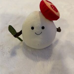 Jellycat Amuseables Mozzarella Plush Tomato Basil Foodie BNWT